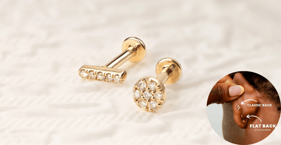How to Wear Flat Back Earrings: A Step-by-Step Guide - mifjewelry
