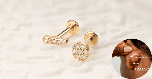 How to Wear Flat Back Earrings: A Step-by-Step Guide - mifjewelry