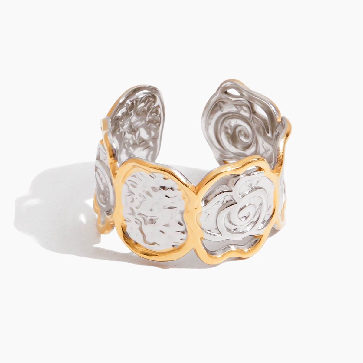 Muse Relief Open Ring