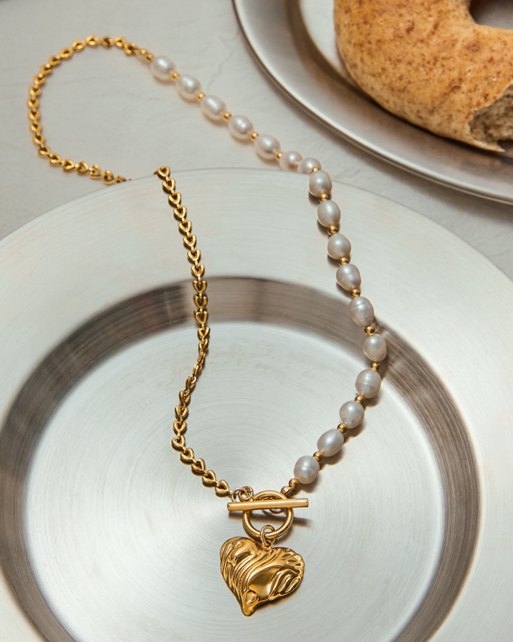 Pearlbound Heart Necklace