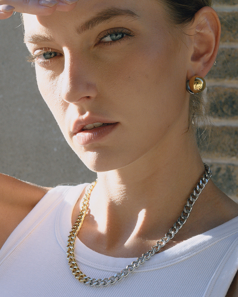 Bicolor Glow Earrings