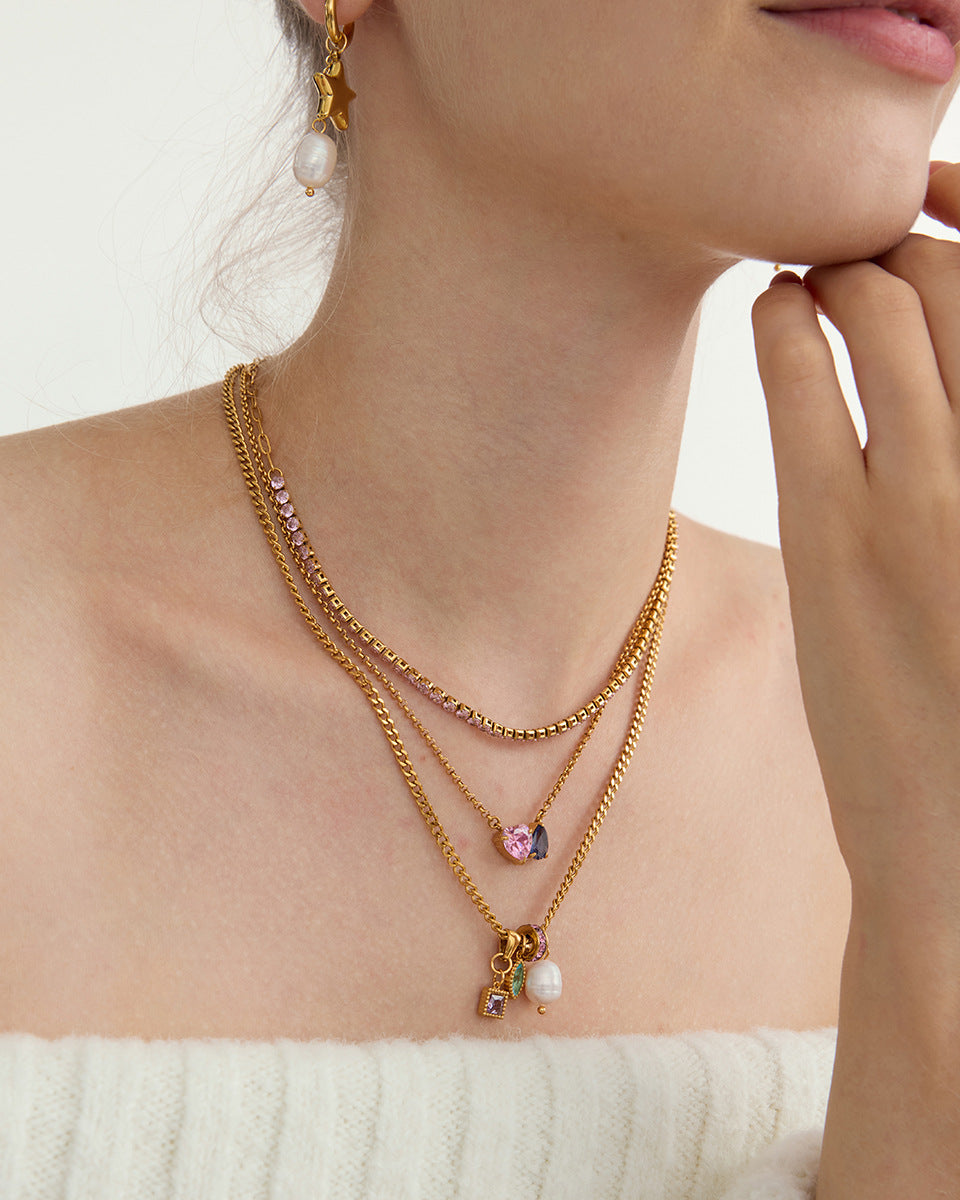 Seraphina Multi-Charm Necklace
