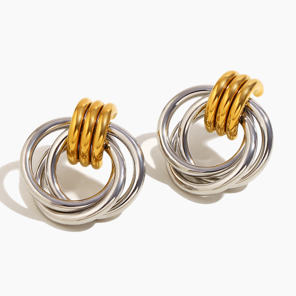 Luna Interlock Earrings