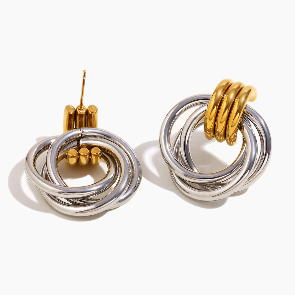Luna Interlock Earrings