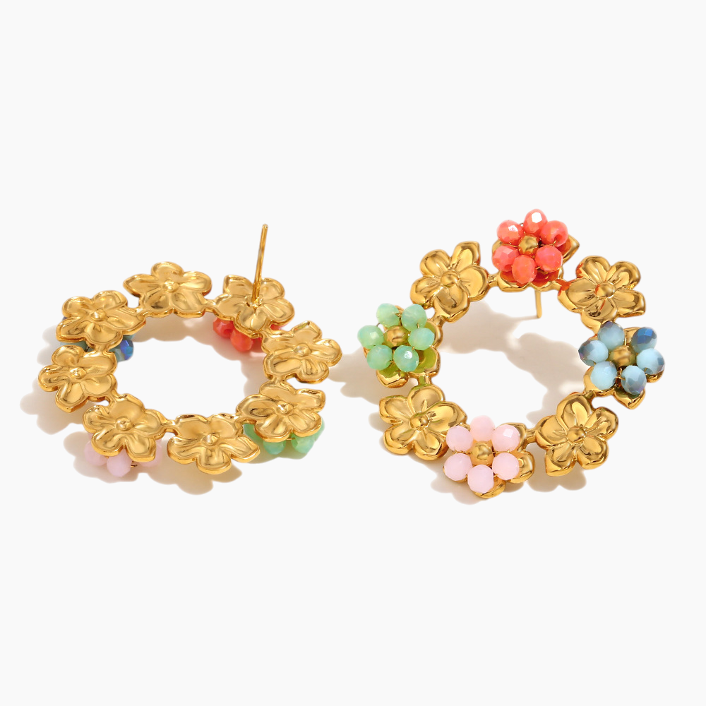 Blossom Harmony Hoop Earrings