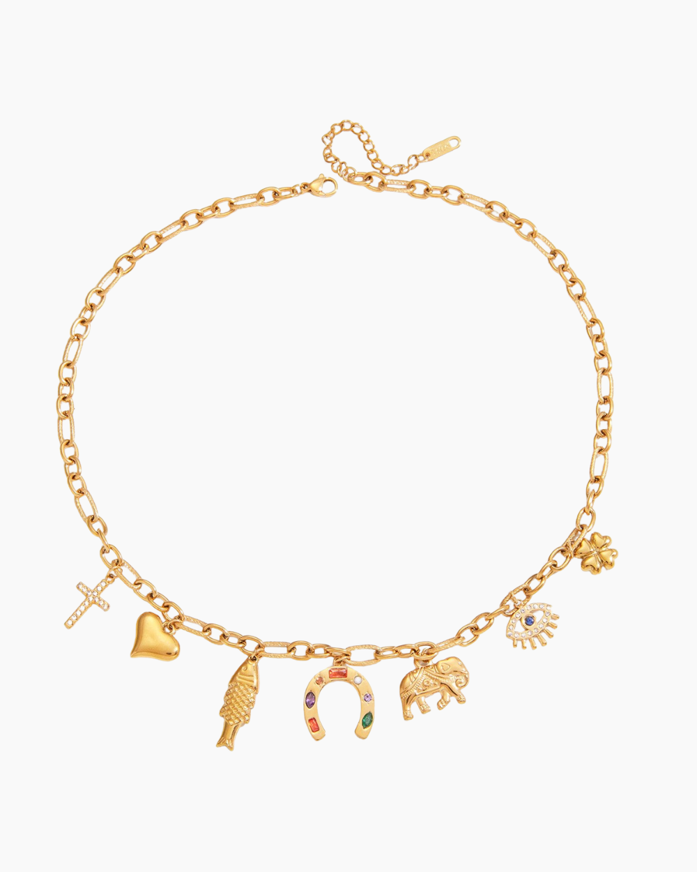 Fortune Amulet Charm Necklace