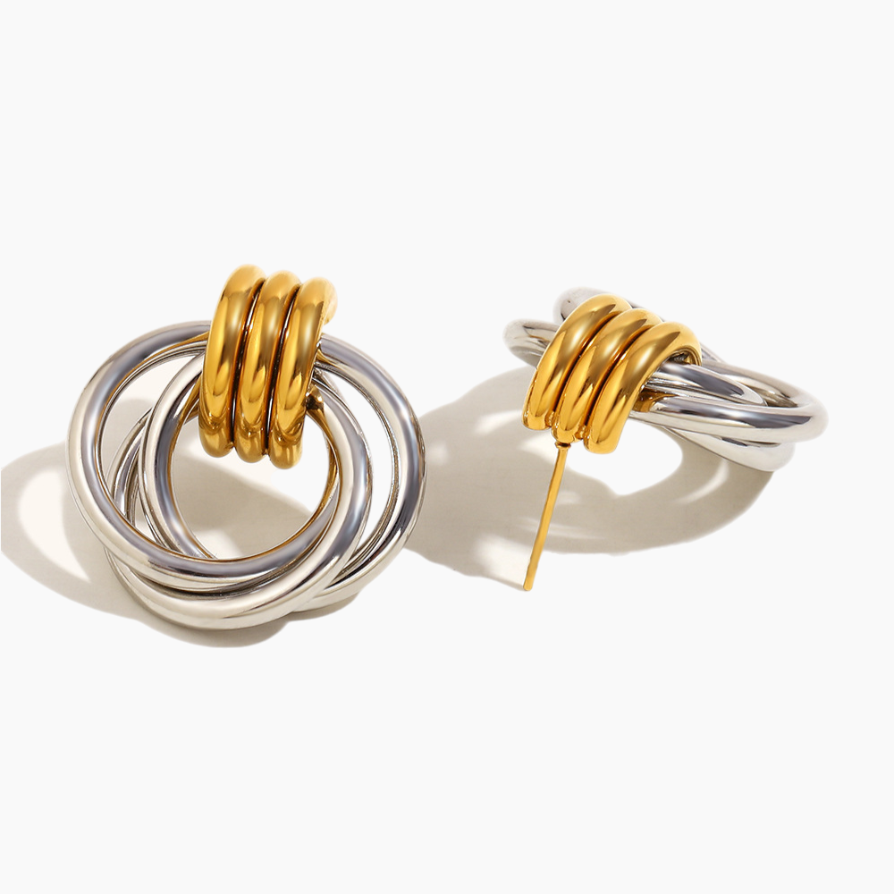 Luna Interlock Earrings