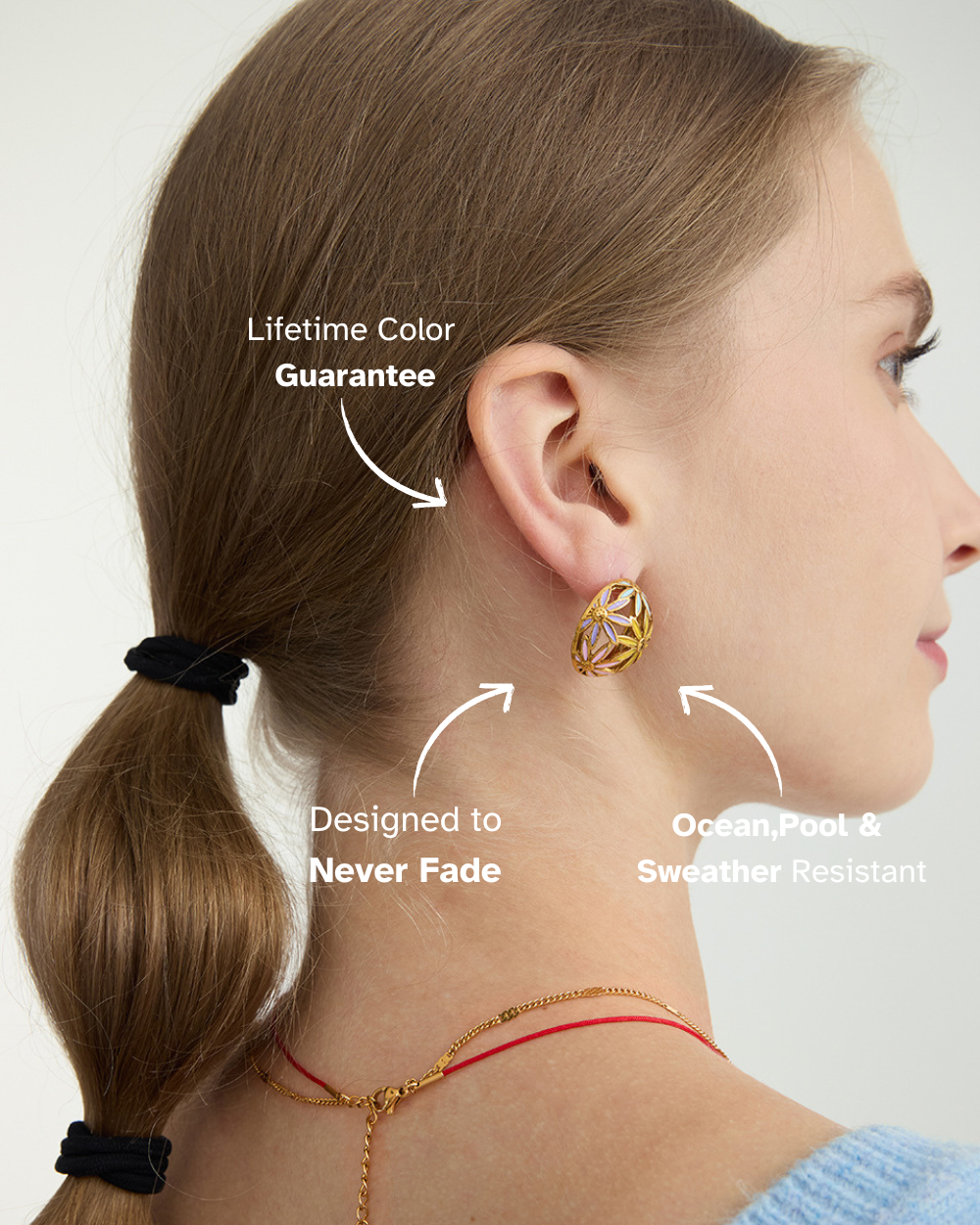 Blooming Colors Flower Earrings