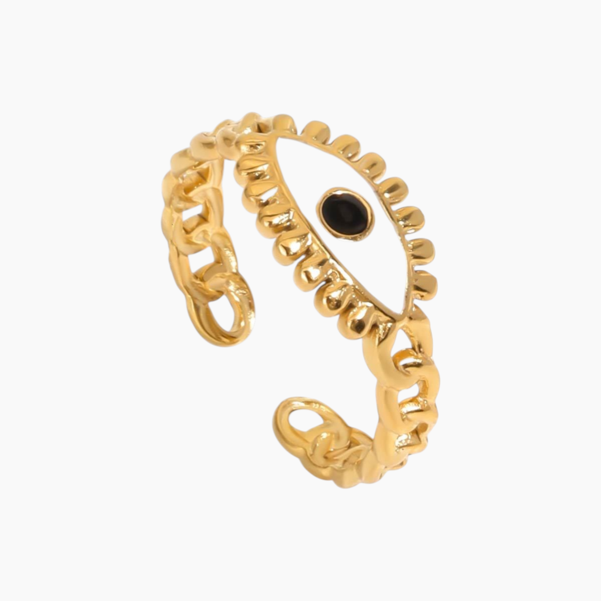 Azure Vision Evil Eye Ring