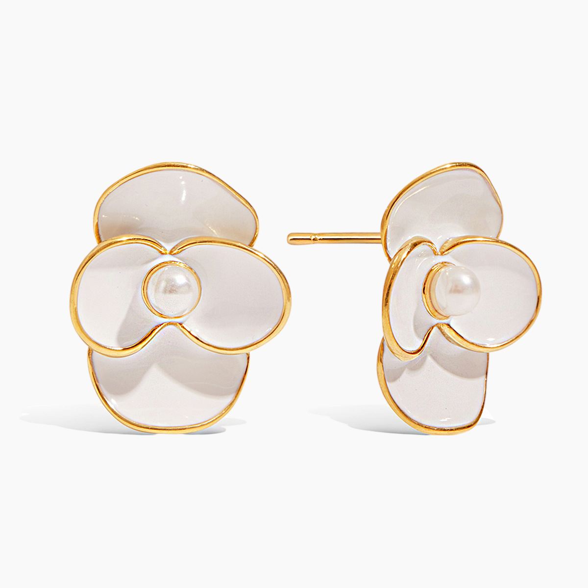 Petal Pearl Bloom Studs