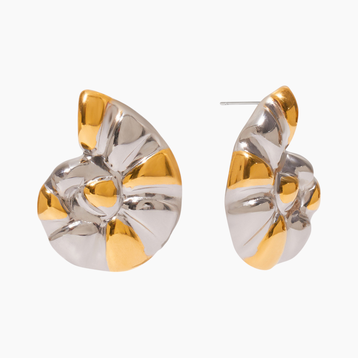 Ocean Spiral Studs
