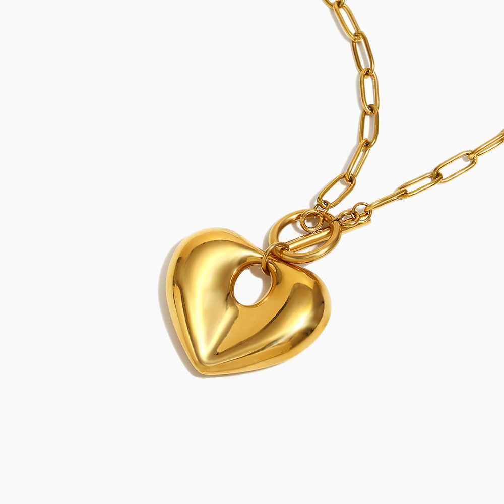 Eternal Ember Heart Necklace
