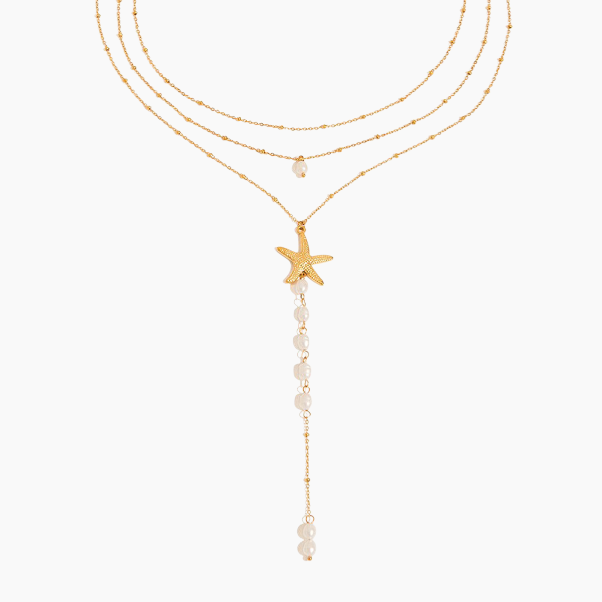 Starry Tide Layered Necklace