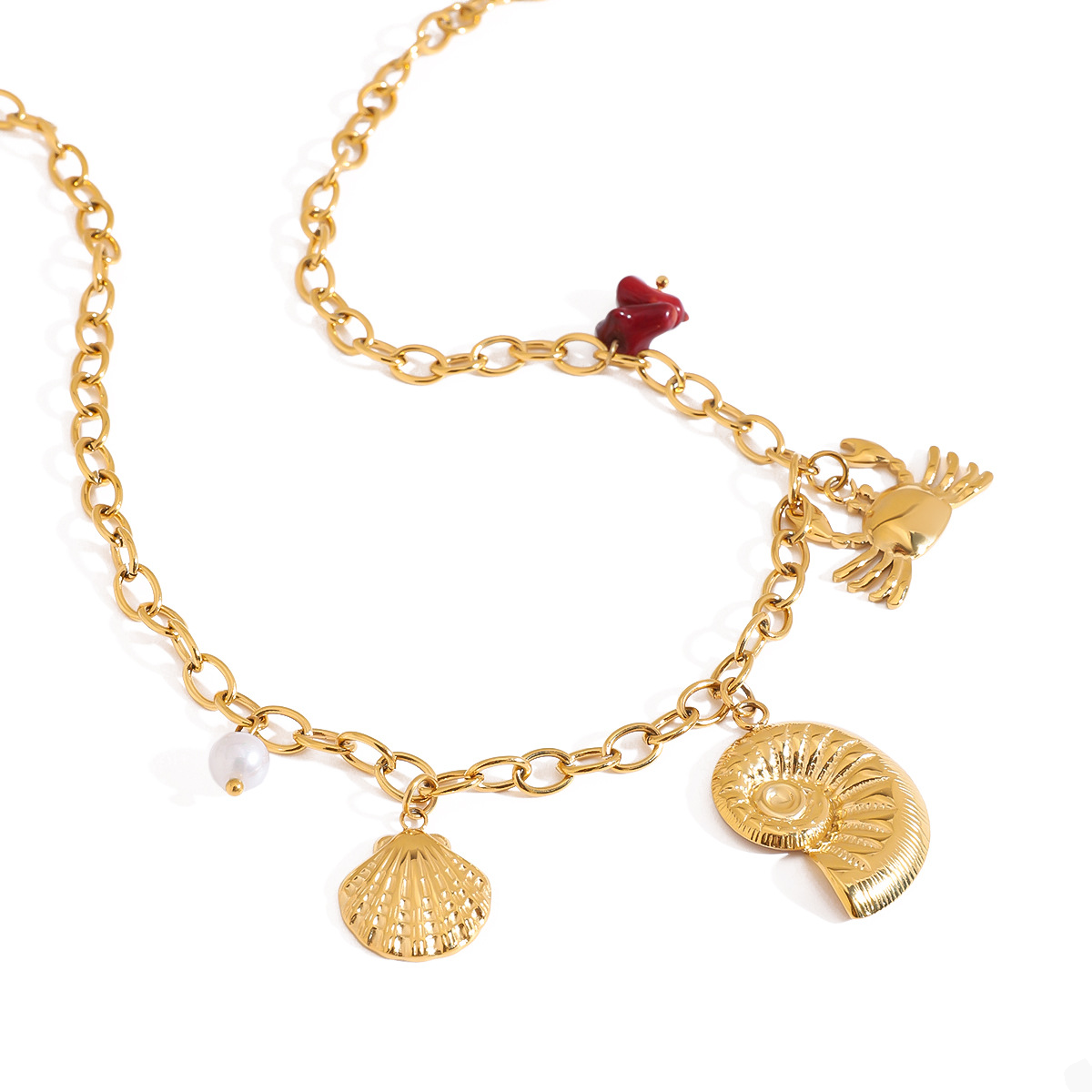 Ocean Relic Charm Necklace