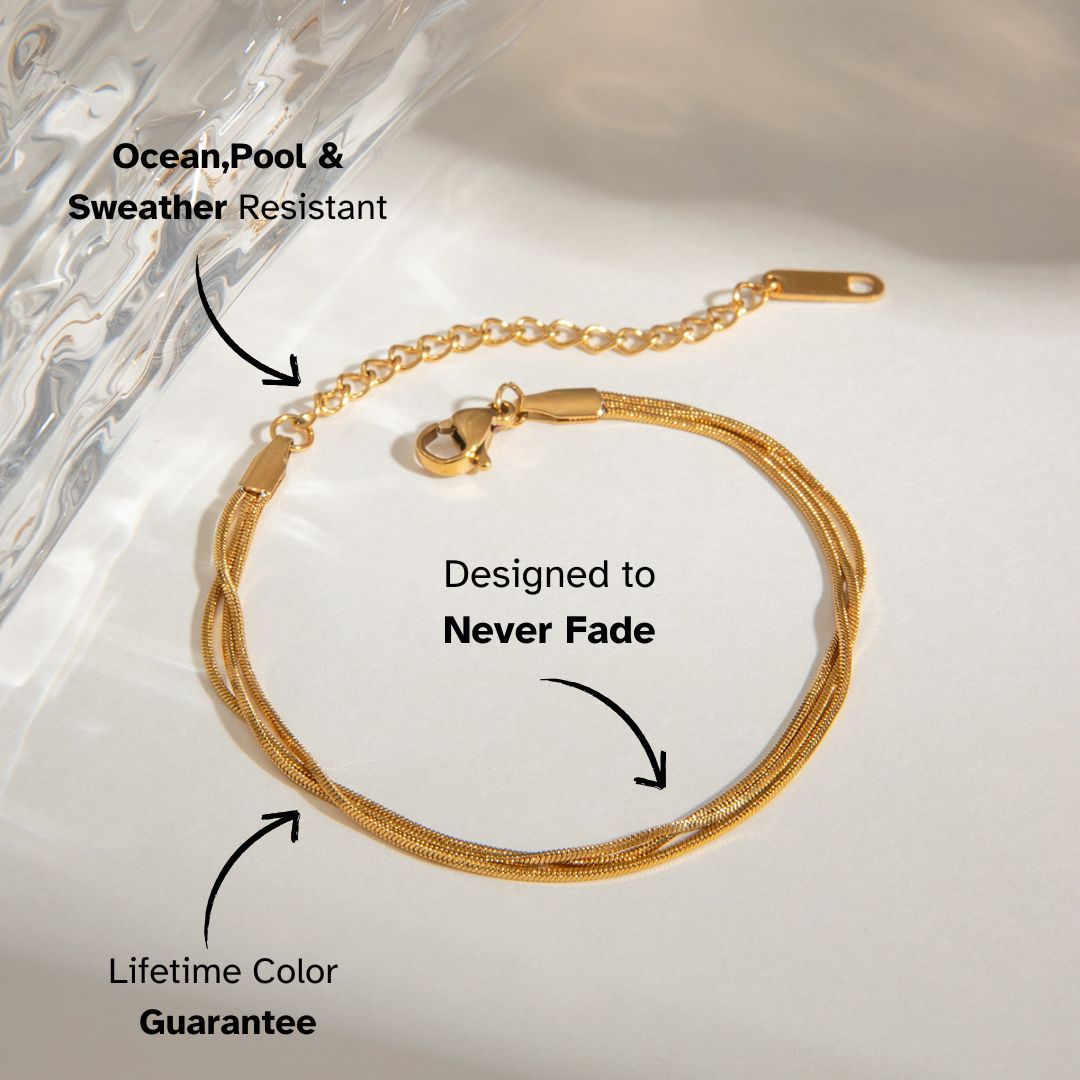 Linéa Dual Chain Bracelet
