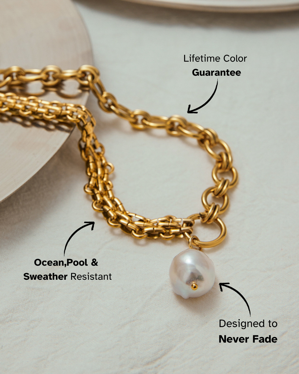 Tidebound Drop Necklace