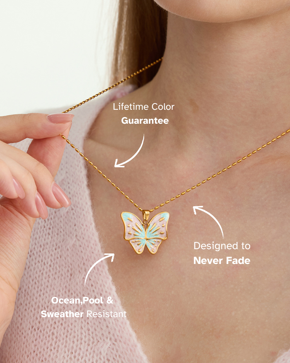 Dreamy Butterfly Necklace