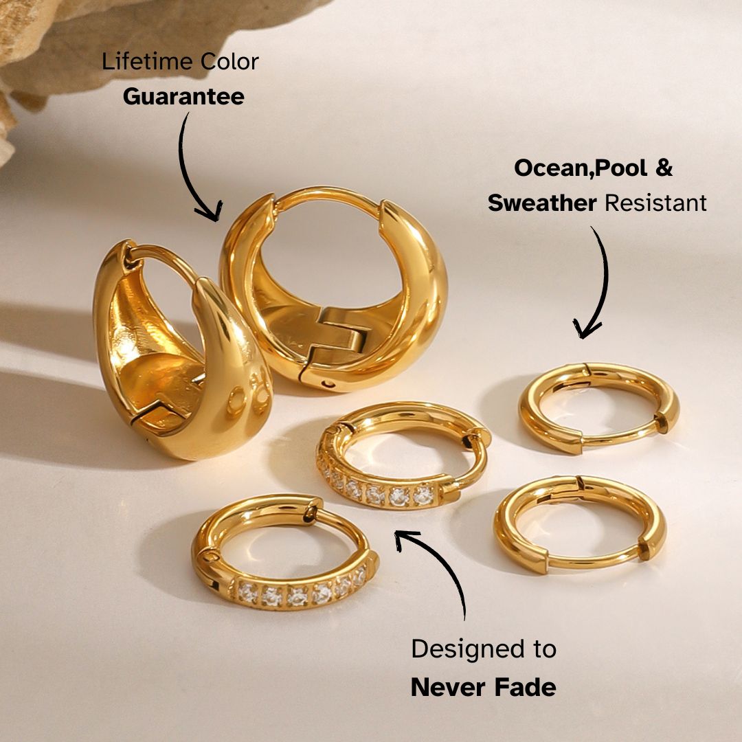 Celestia Trio Hoops Set