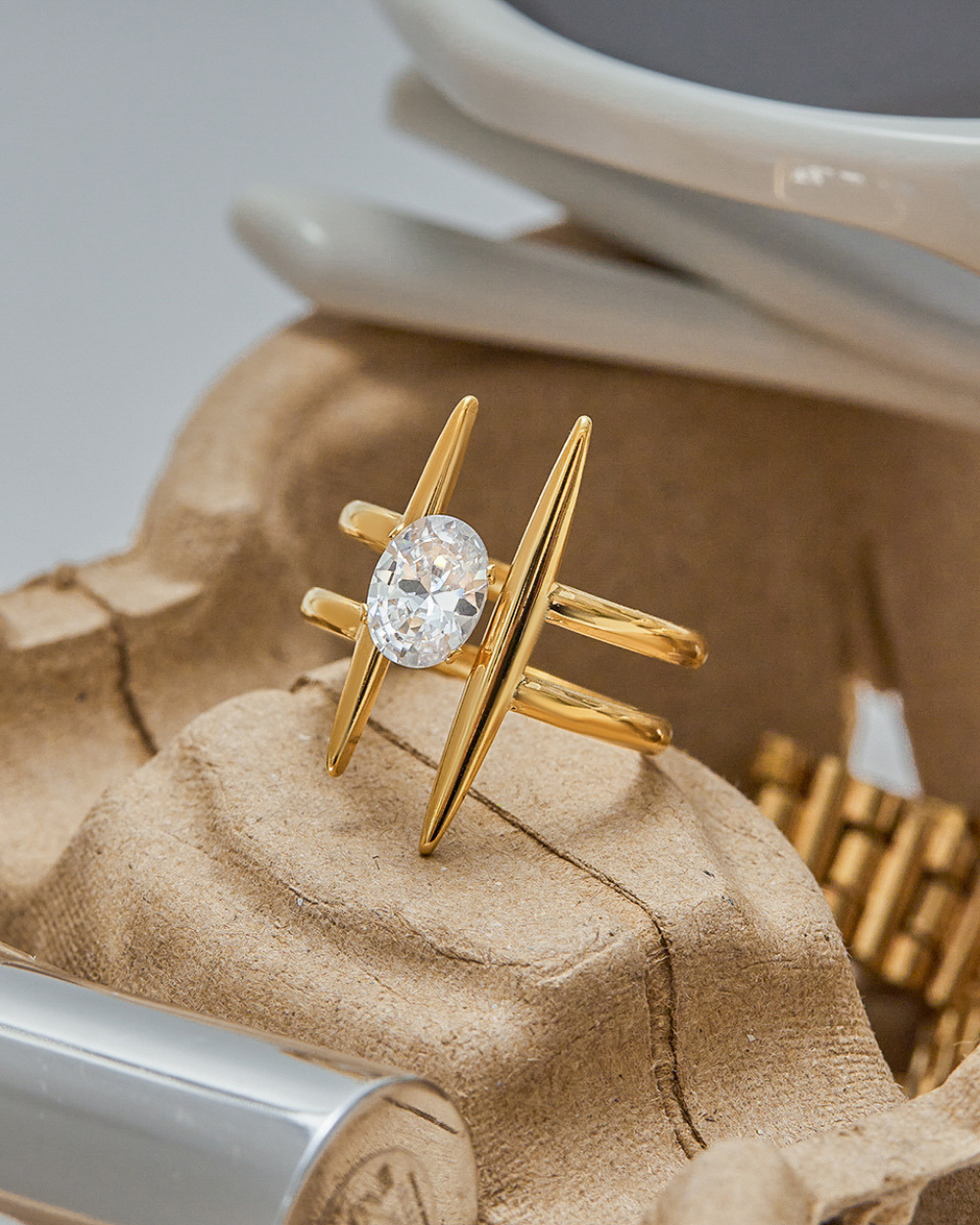 Stellar Piercer Ring