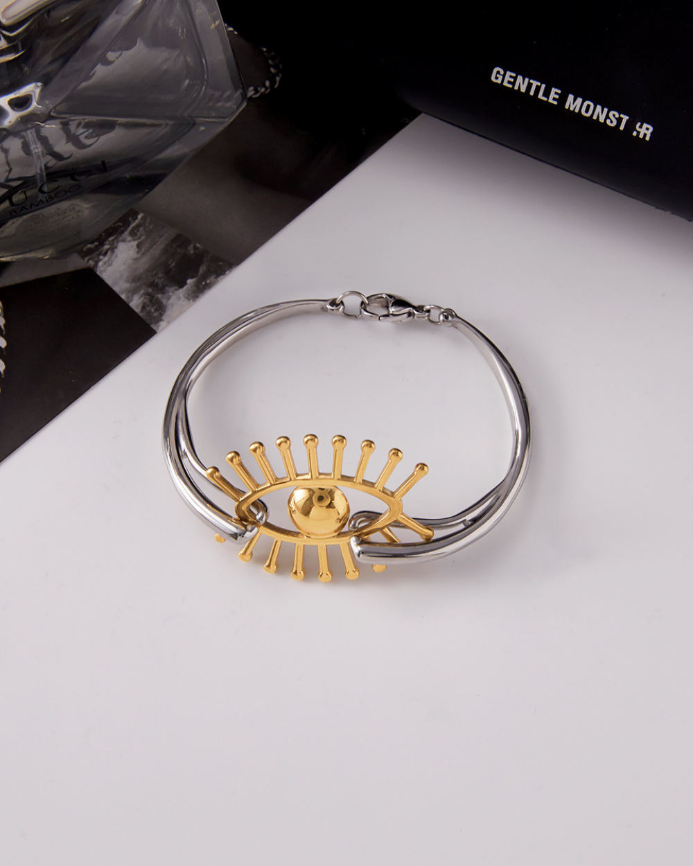 Radiant Eye Guardian Bangle