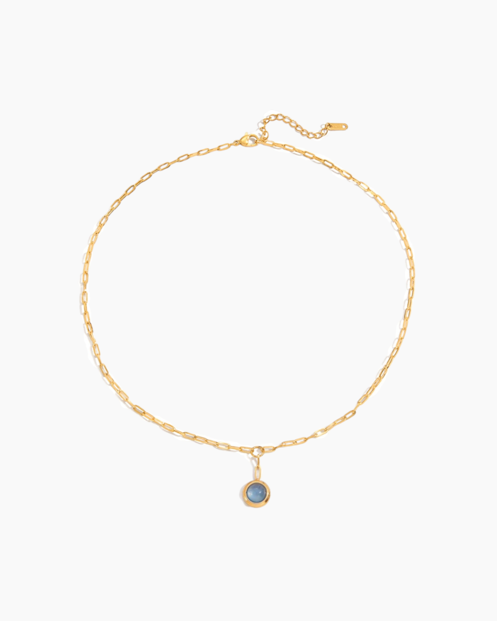 Blue Moon Pendant Necklace