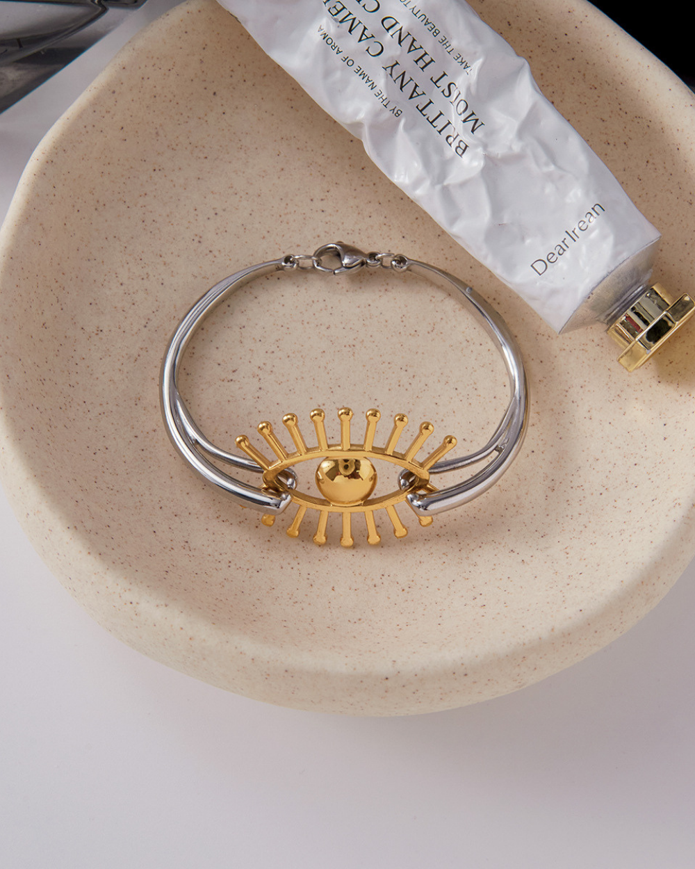 Radiant Eye Guardian Bangle
