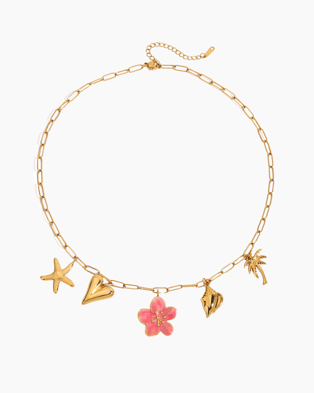 Summer Wanderlust Charm Necklace
