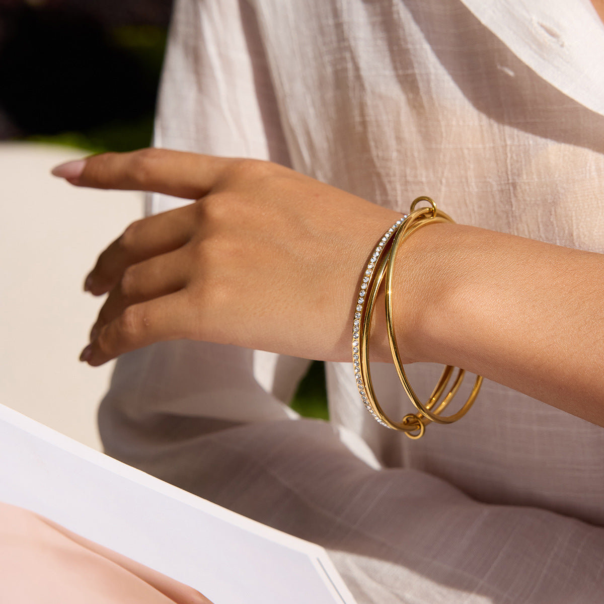 Lustre Line Bangle