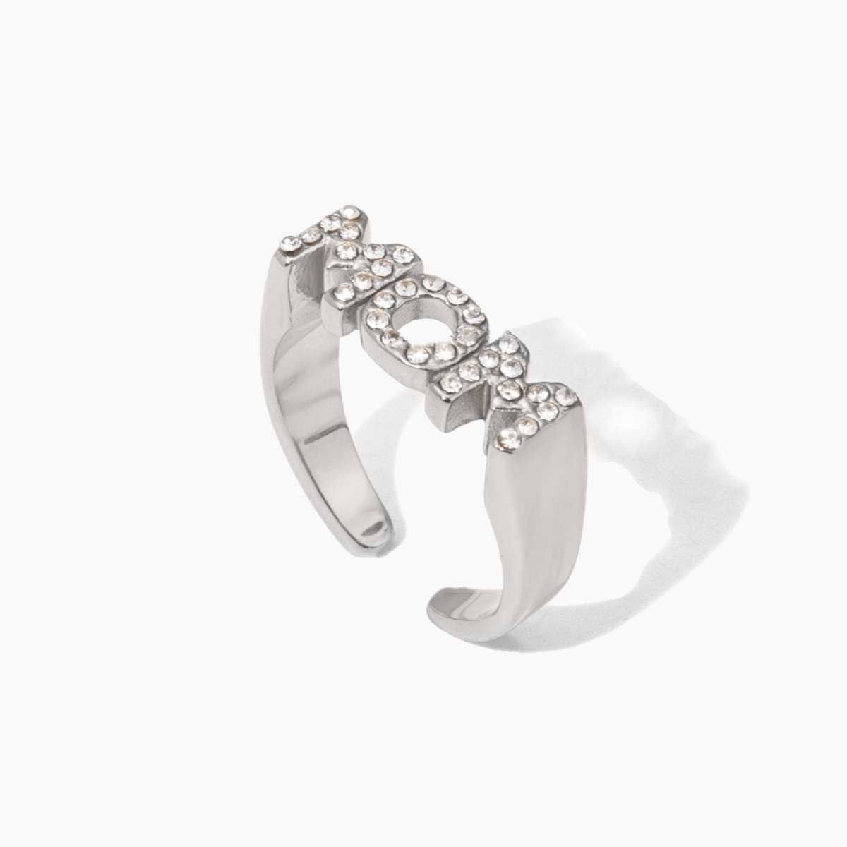 MOM Pavé Adjustable Ring