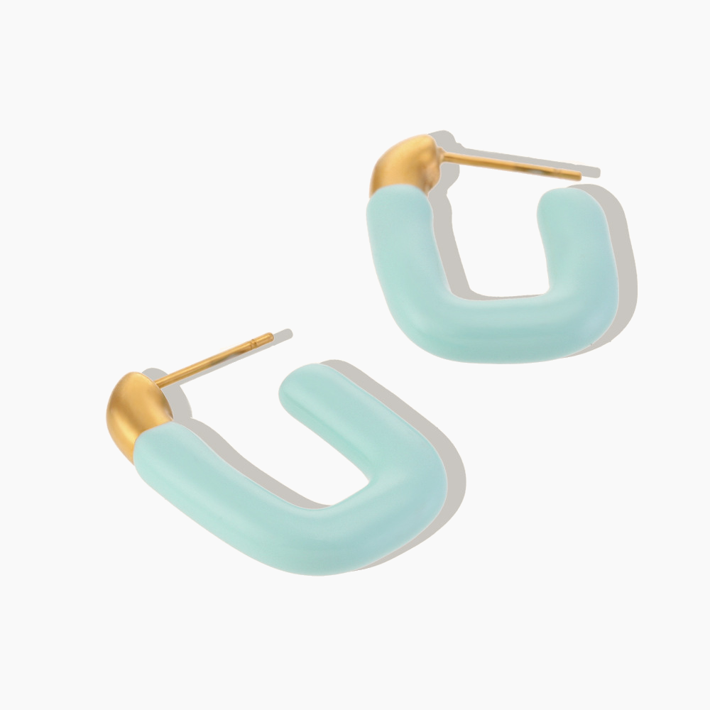 Neon Loop Hoops