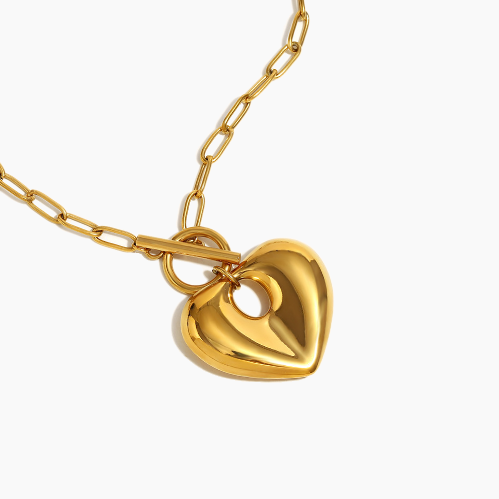 Eternal Ember Heart Necklace