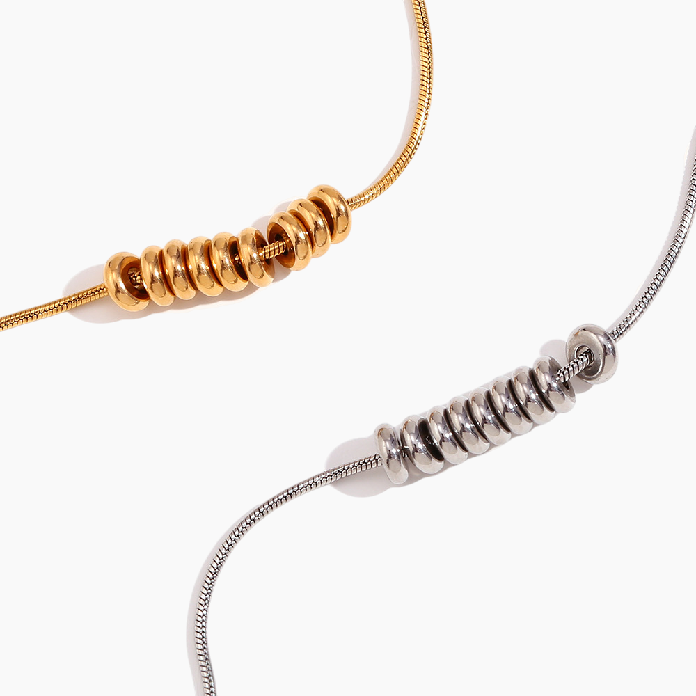 Minimalist Bead Bar Necklace