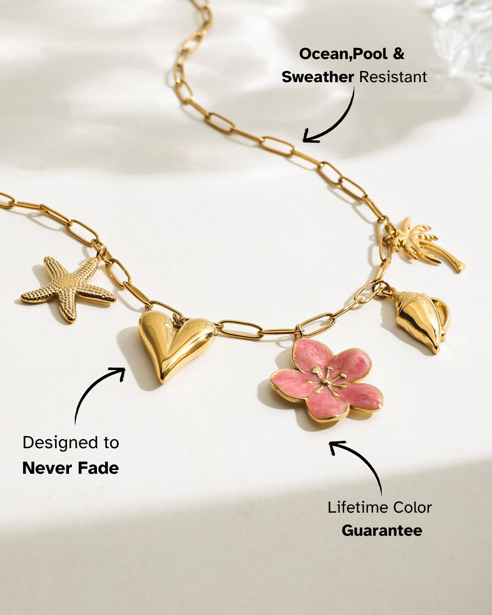 Summer Wanderlust Charm Necklace