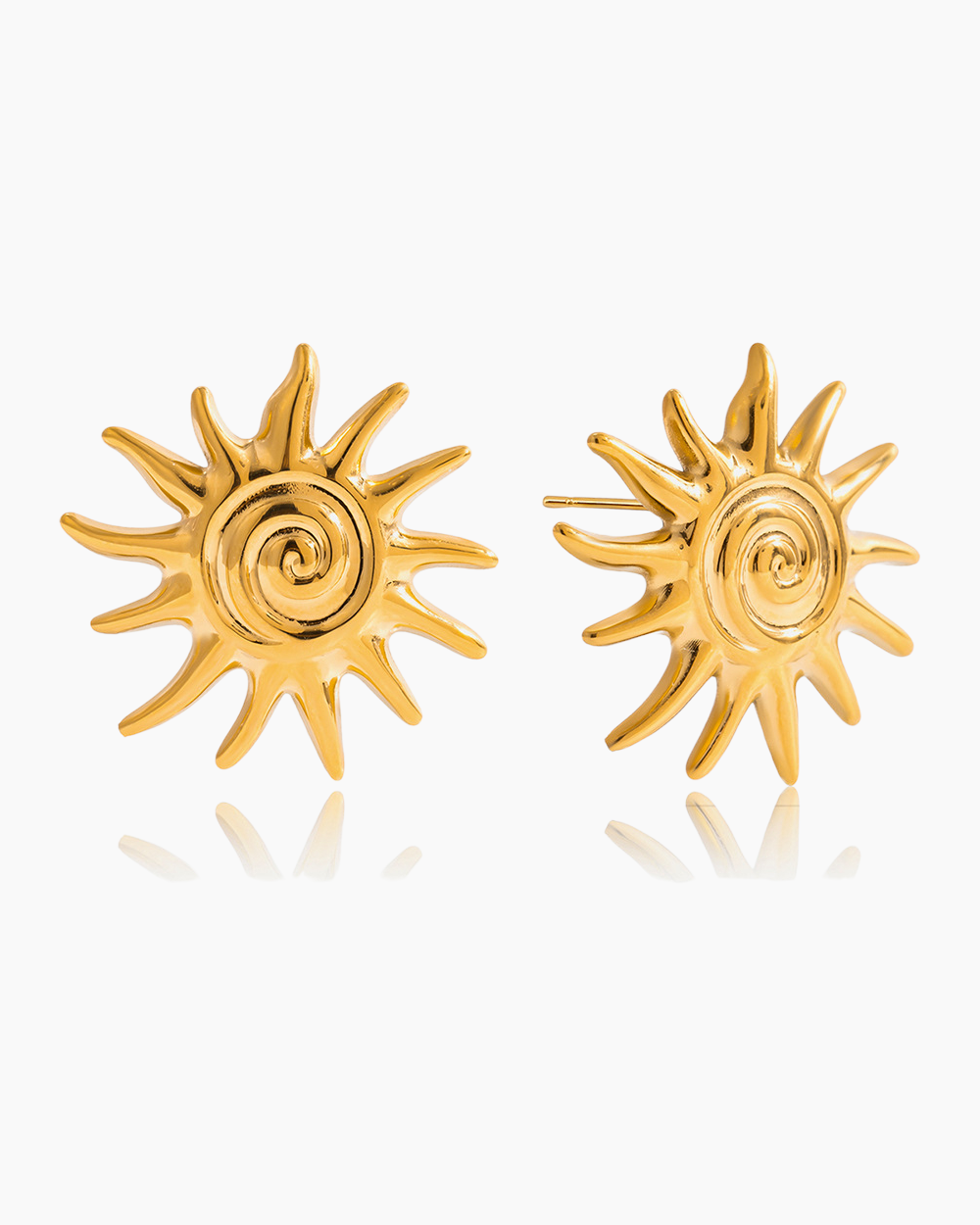 Solar Flare Stud Earrings