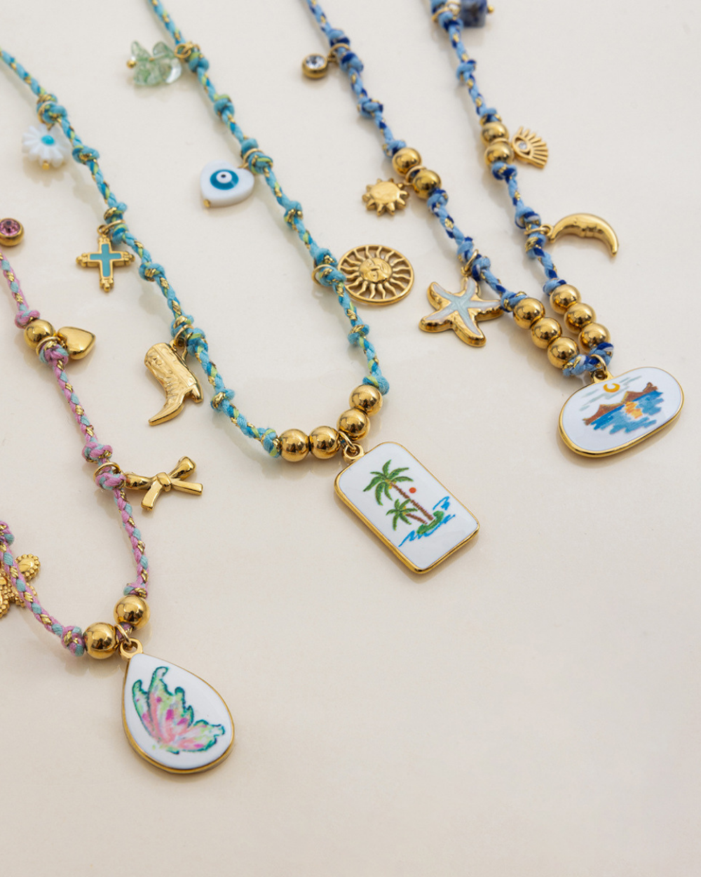 Tropical Escape Charm Necklace