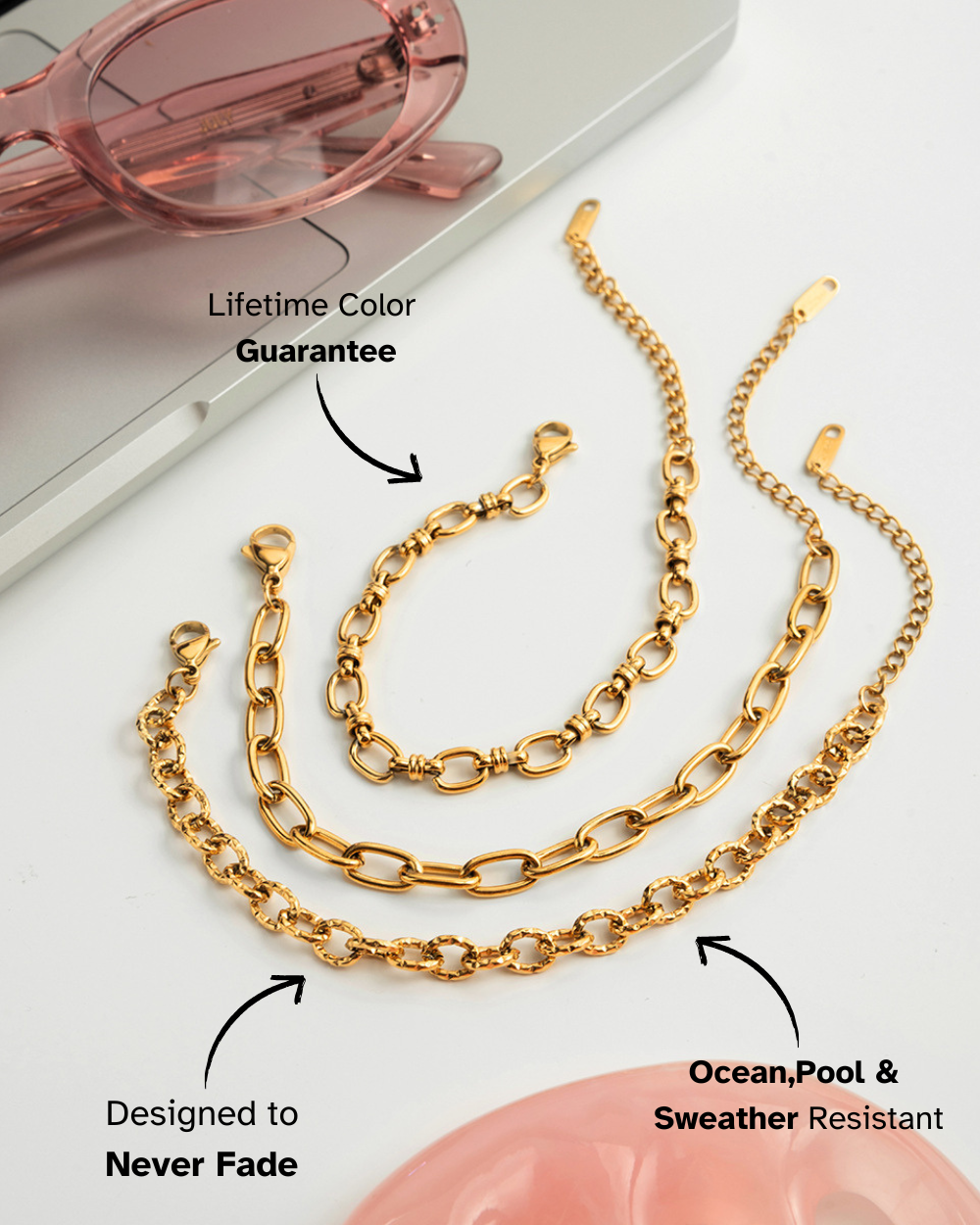 Elegant Rope Detail Bracelet