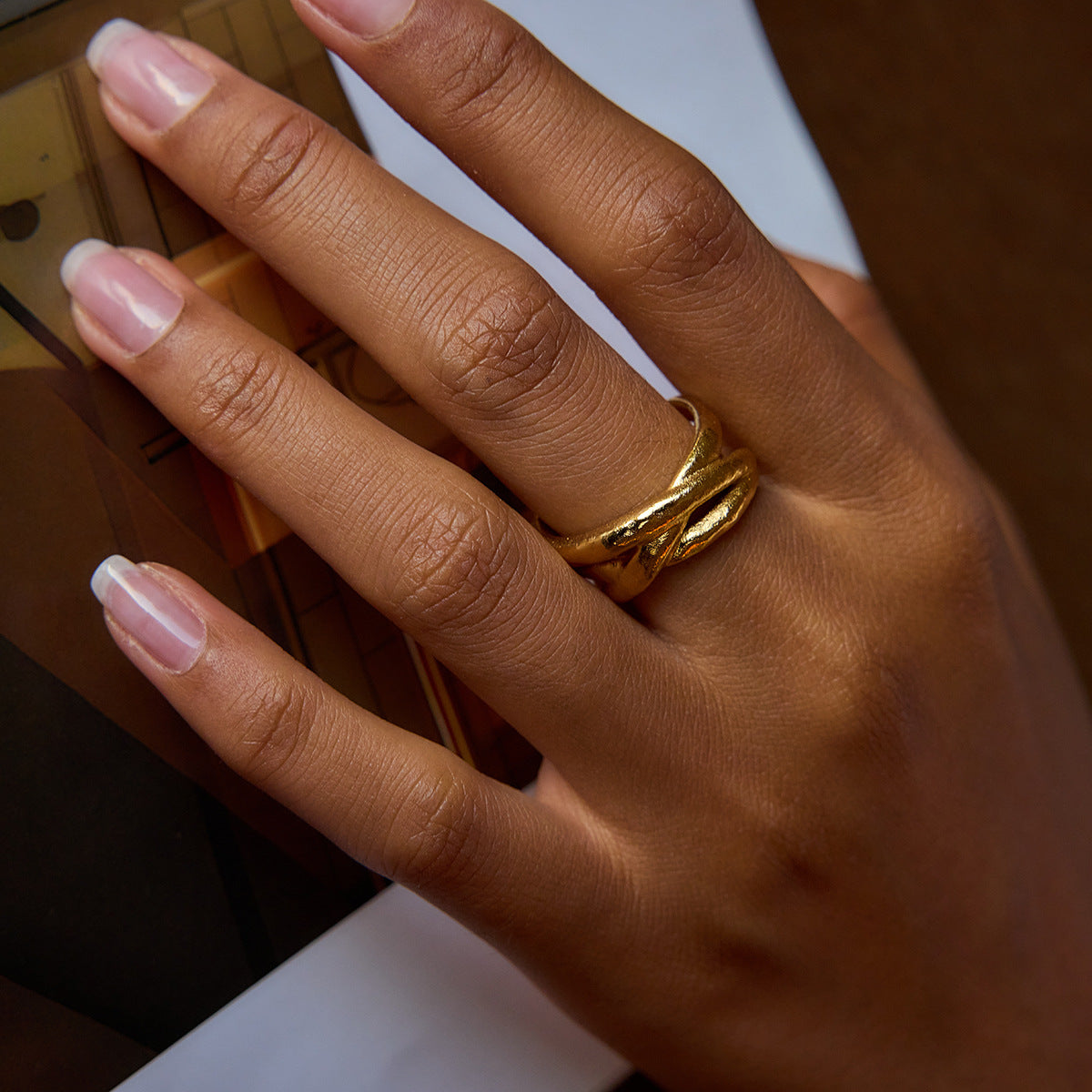 Entwine Texture Ring