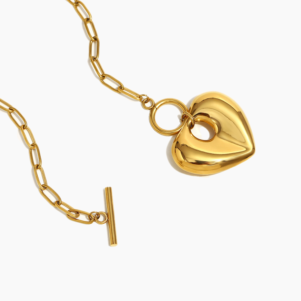 Eternal Ember Heart Necklace