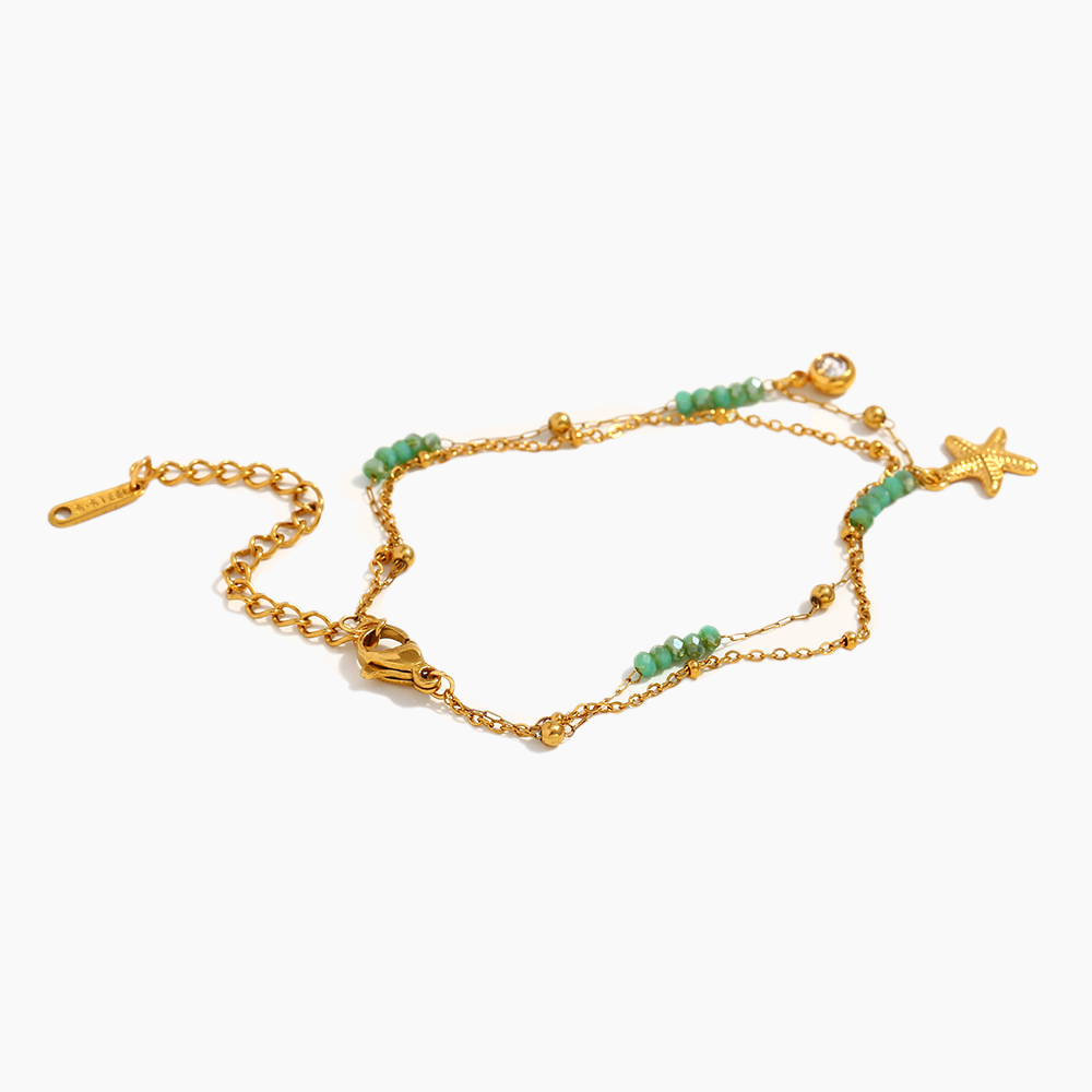 Starfish Charm Bracelet