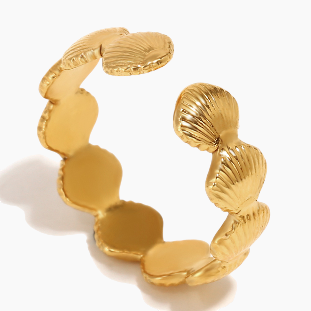Ocean Whisper Shell Ring