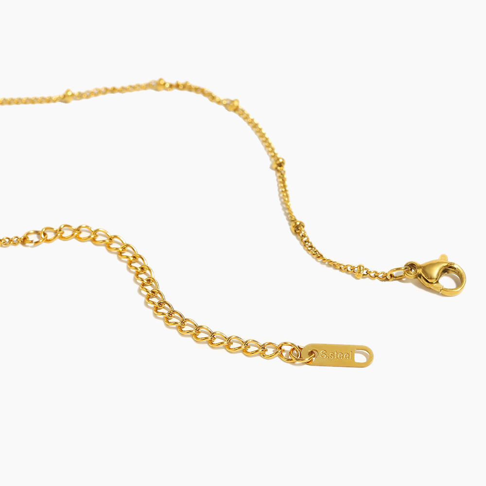 Moonlit Shell Pendant Necklace