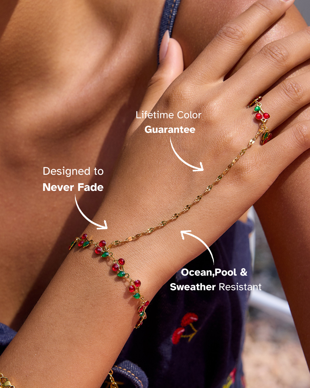 Cherry Bloom Bracelet