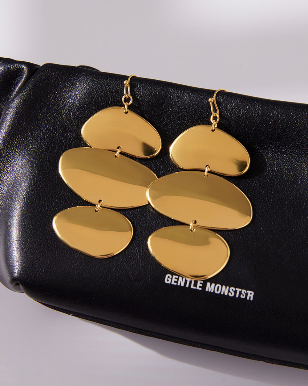 Golden Cascade Drop Earrings