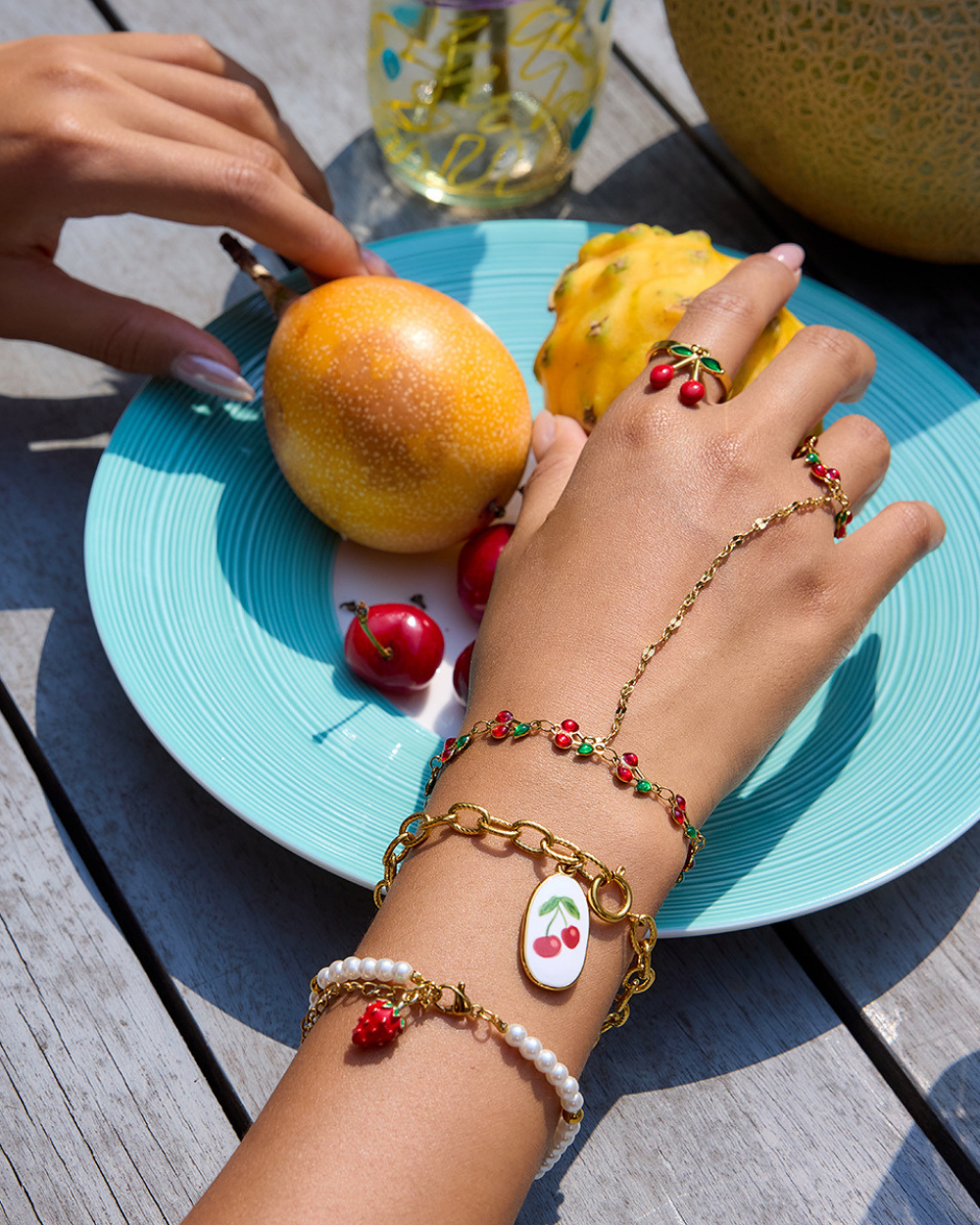 Cherry Bloom Bracelet