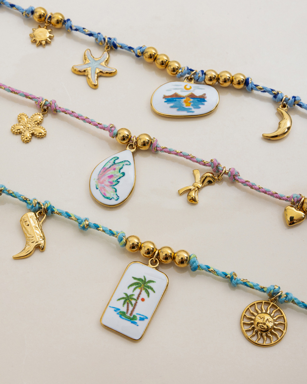 Tropical Escape Charm Necklace