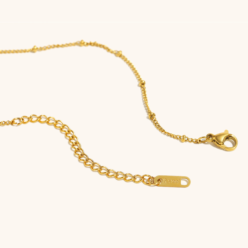 Moonlit Shell Pendant Necklace