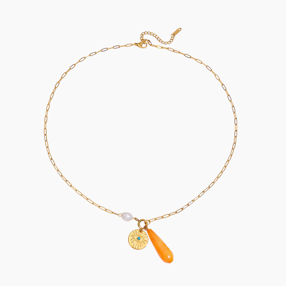 Sunset Talisman Necklace