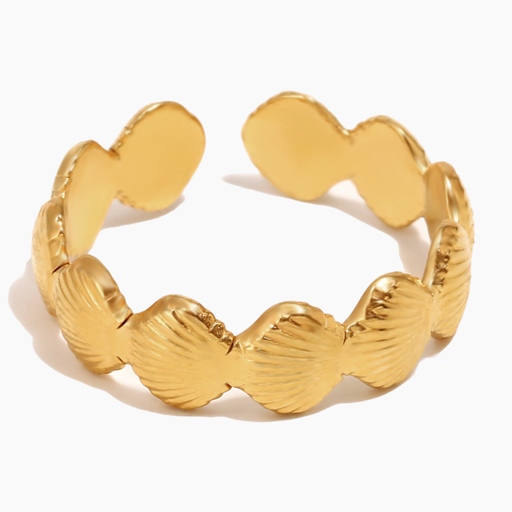 Ocean Whisper Shell Ring
