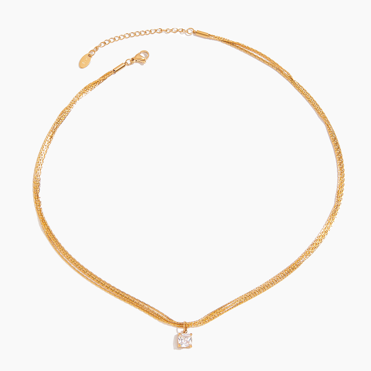Éclat Twin Chain Necklace