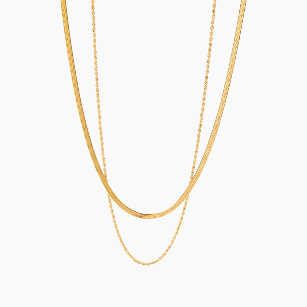 Luna Duo Chain Necklace